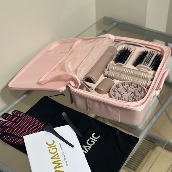 7Magic Hair Styling Tool Set in Pink - Picture 3 of 12